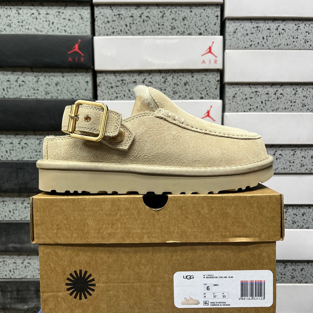 Snow Boots in Golden Yellow – Cozy Winter Boots (EU Sizes 35–40)