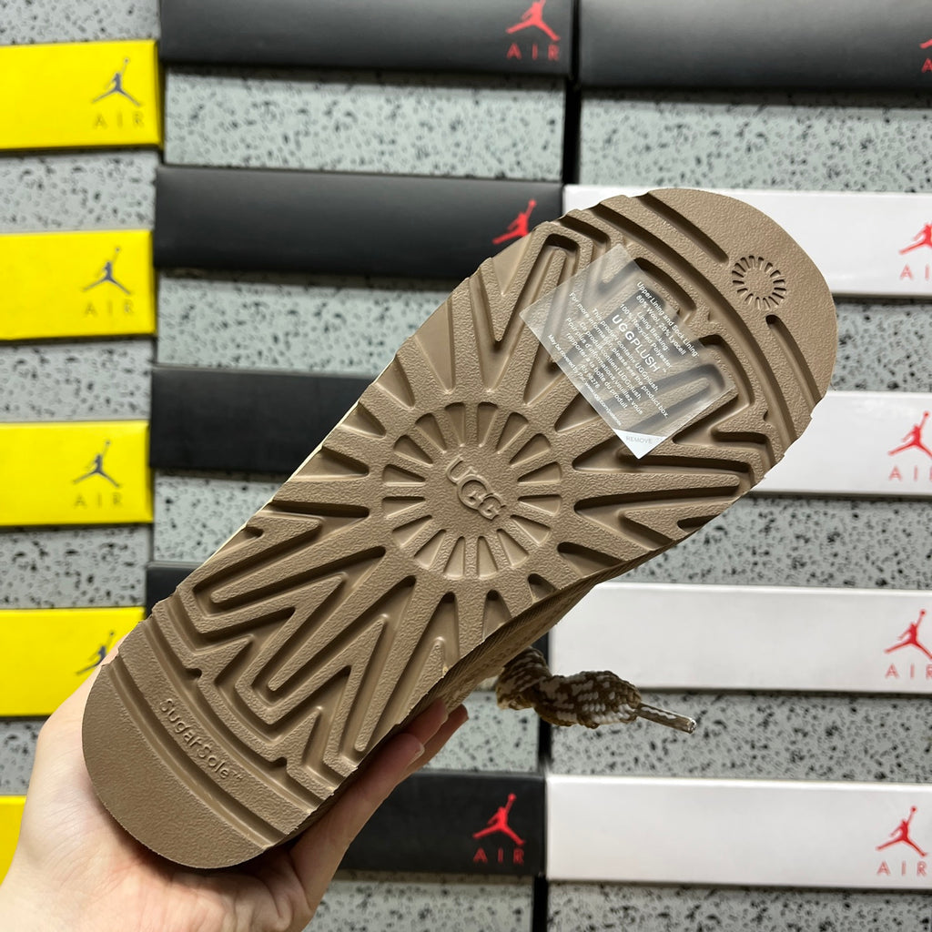 Snow Boots in Sand – Wide Size Range Winter Boots (EU Sizes 35–44)