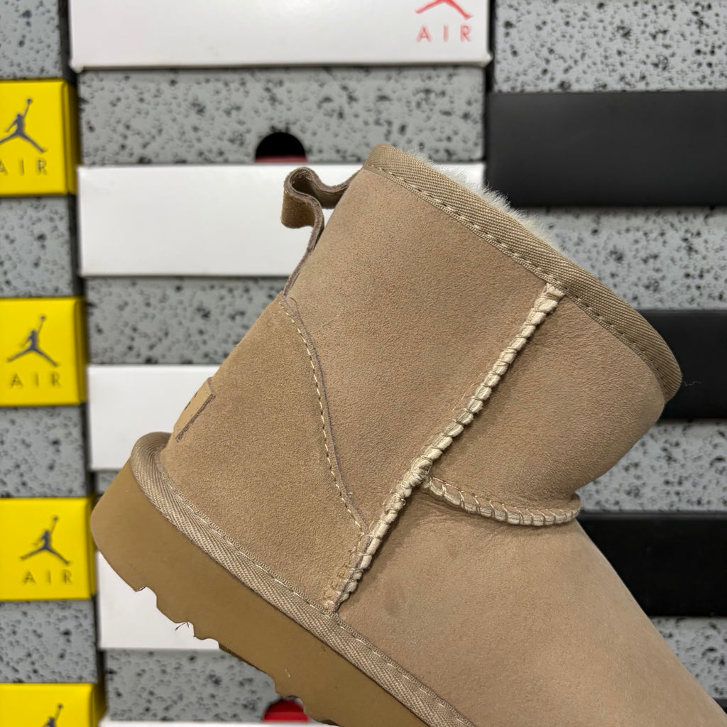 Mid-Calf Winter Boots – Sand (6222) | Sizes 35–44