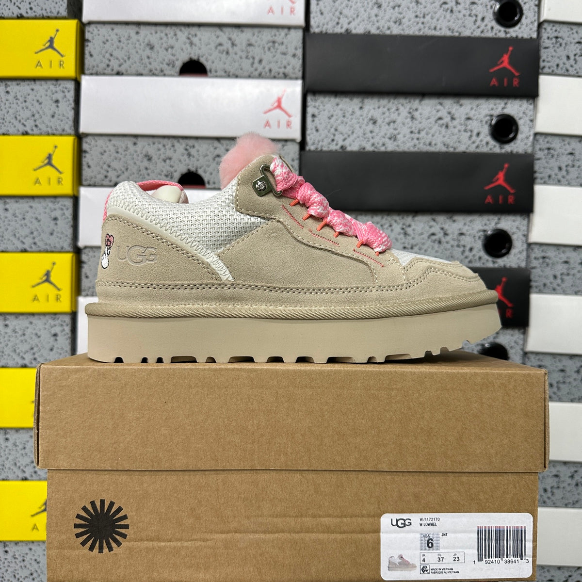 Mel Low-Cut Snow Boots in Blush Pink – Ankle Winter Boots (EU Sizes 35–44)