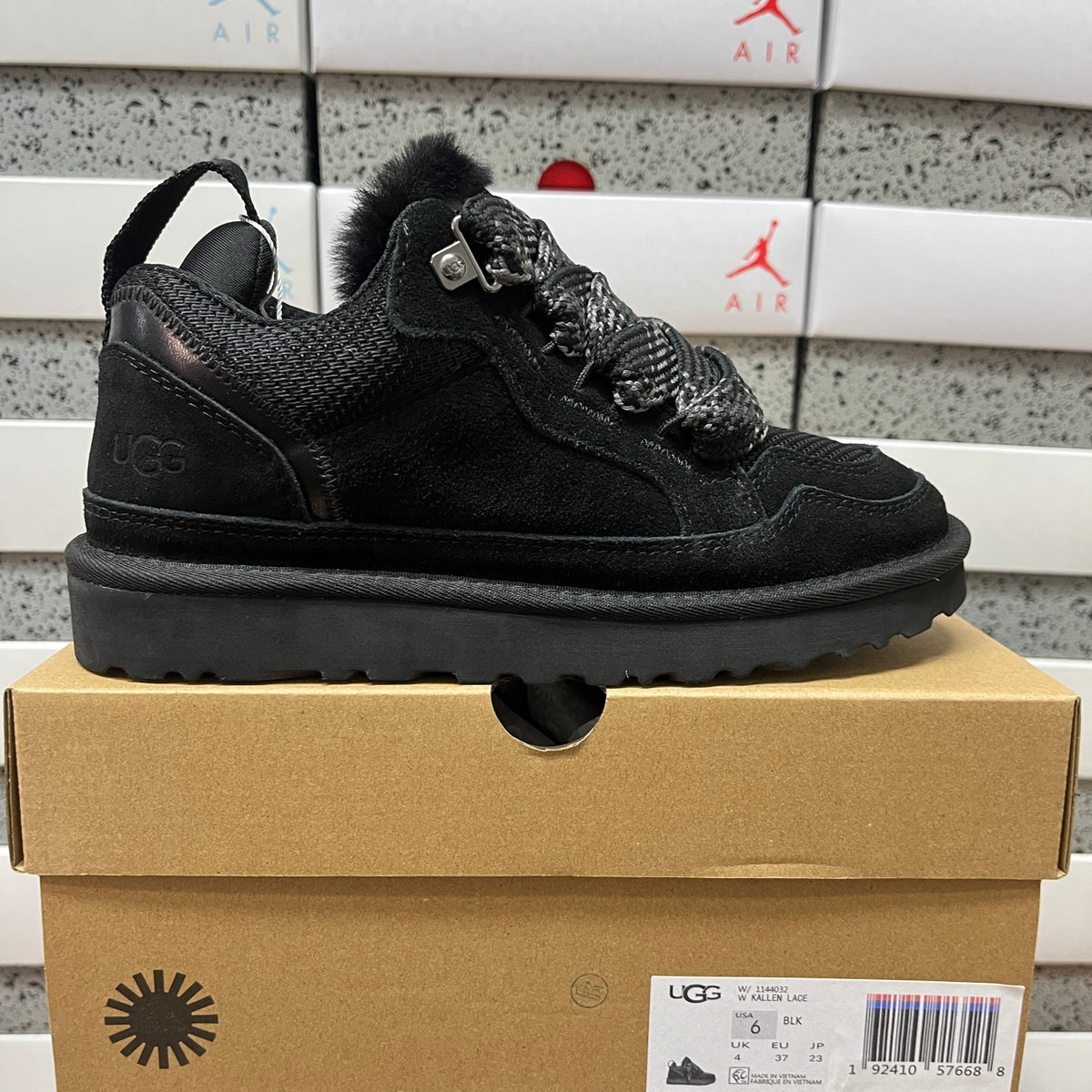 Puffer Snow Shoes in Black – Cozy UGG-Style Winter Footwear (EU Sizes 35–40)