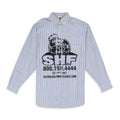 Blue Chicken Button Down Shirt
