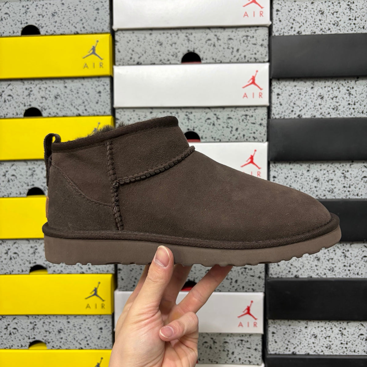 Mini Snow Boots in Brown – Ankle Winter Boots (EU Sizes 35–44)
