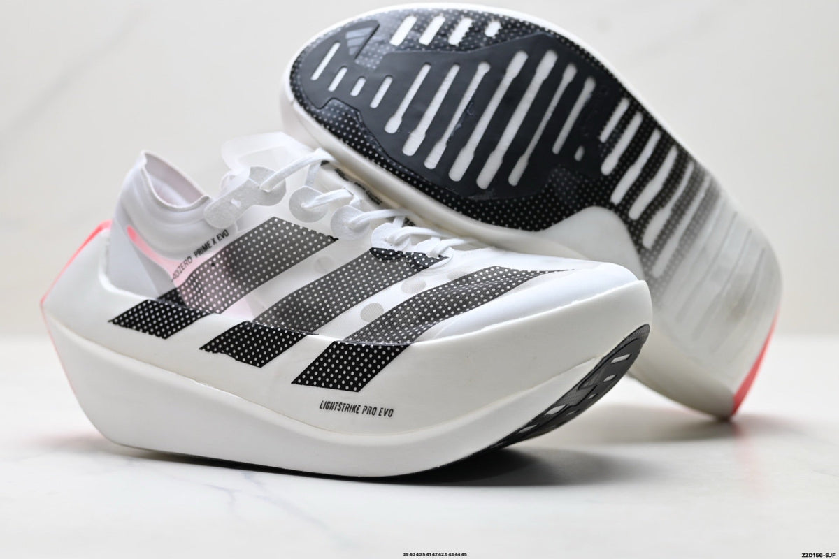 Adidas K81802150 Men's Running Shoes - White/Black