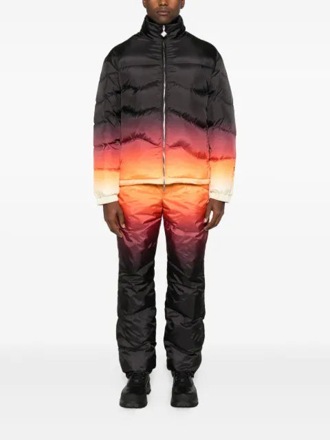 Casablanca gradient quilted puffer jacket