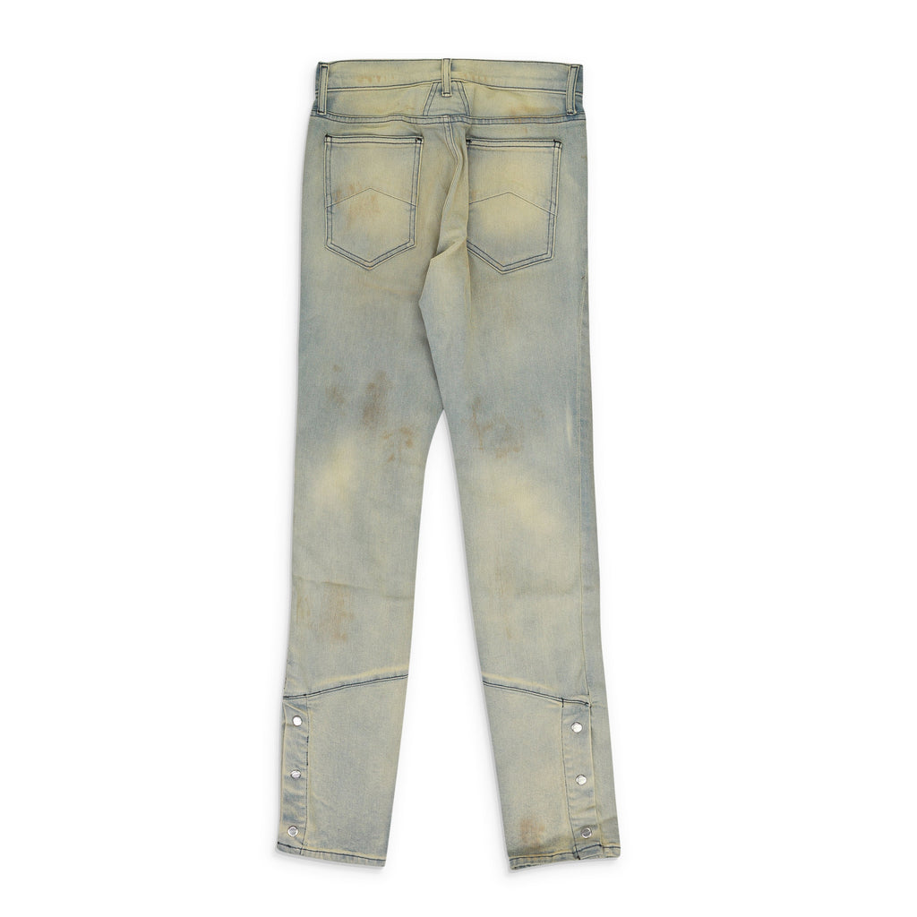 Blue Straight-Fit Jeans