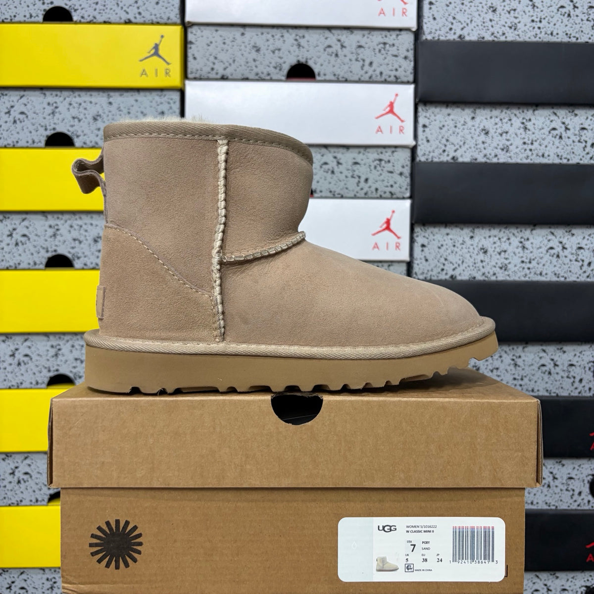 Mid-Calf Winter Boots – Sand (6222) | Sizes 35–44