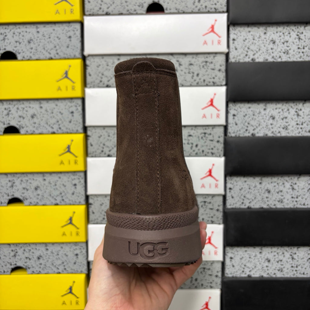 Burly Chelsea Snow Boots in Chocolate – Winter Chelsea Boots (EU Sizes 39–44)