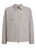 12 STOREEZ pocket tech-shell bomber jacket