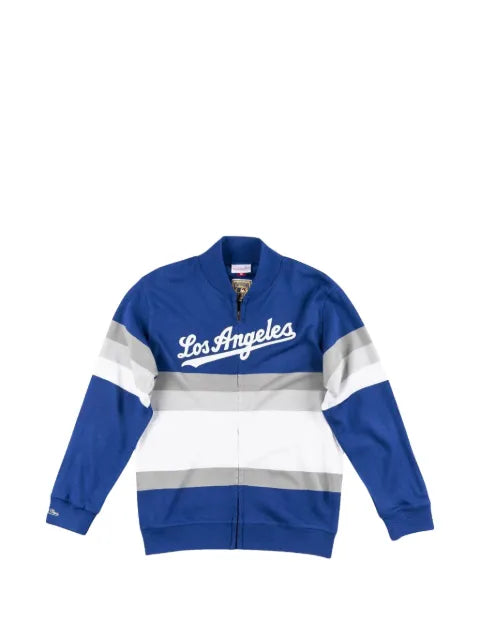 Mitchell & Ness MLB Los Angeles Dodgers full-zip sweater