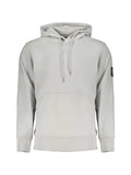 Calvin Klein Jeans logo-patch drawstring hoodie