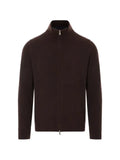ALPHA STUDIO zip-up high-neck cardigan