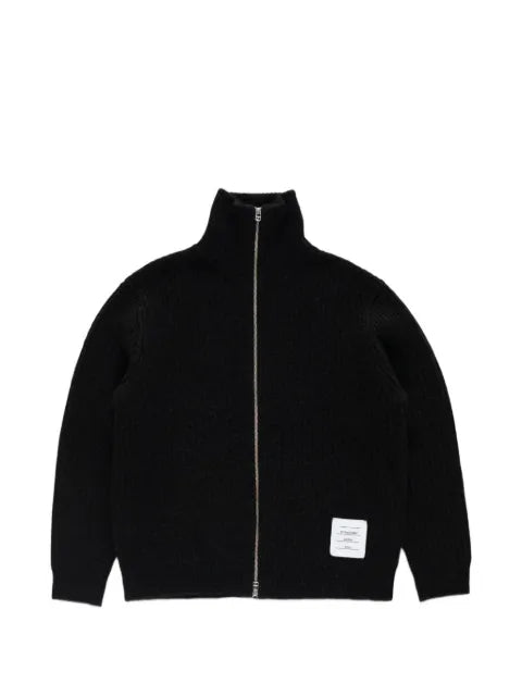 Pop Trading Company ribbed-knit zip-up sweater