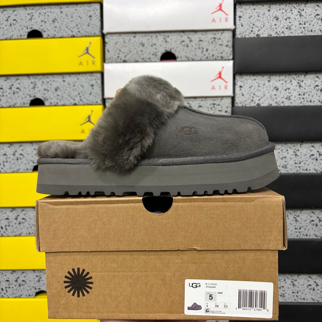 3cm Star Slide Slippers – Grey (2550) | Sizes 35–40