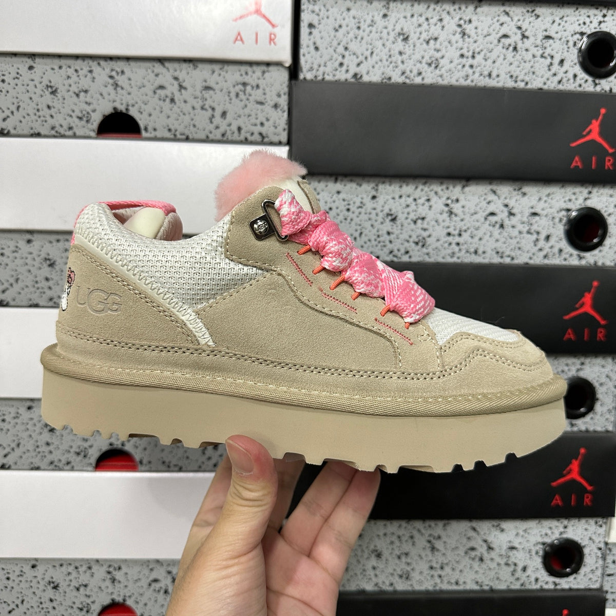 Mel Low-Cut Snow Boots in Blush Pink – Ankle Winter Boots (EU Sizes 35–44)