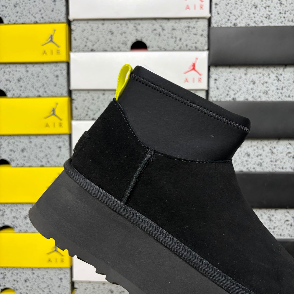 Deep-Shaft Snow Boots in Black – Tall Winter Boots (EU Sizes 35–40)