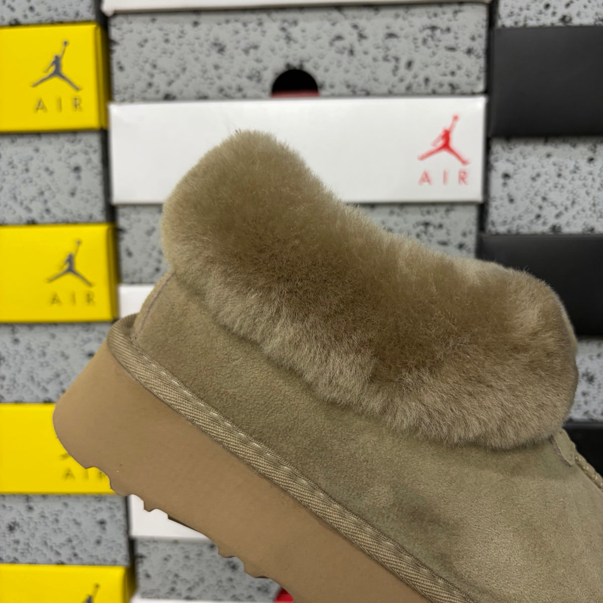 Taztec Snow Boots in Antelope Brown – Flat Sole Winter Boots (EU Sizes 35–40)