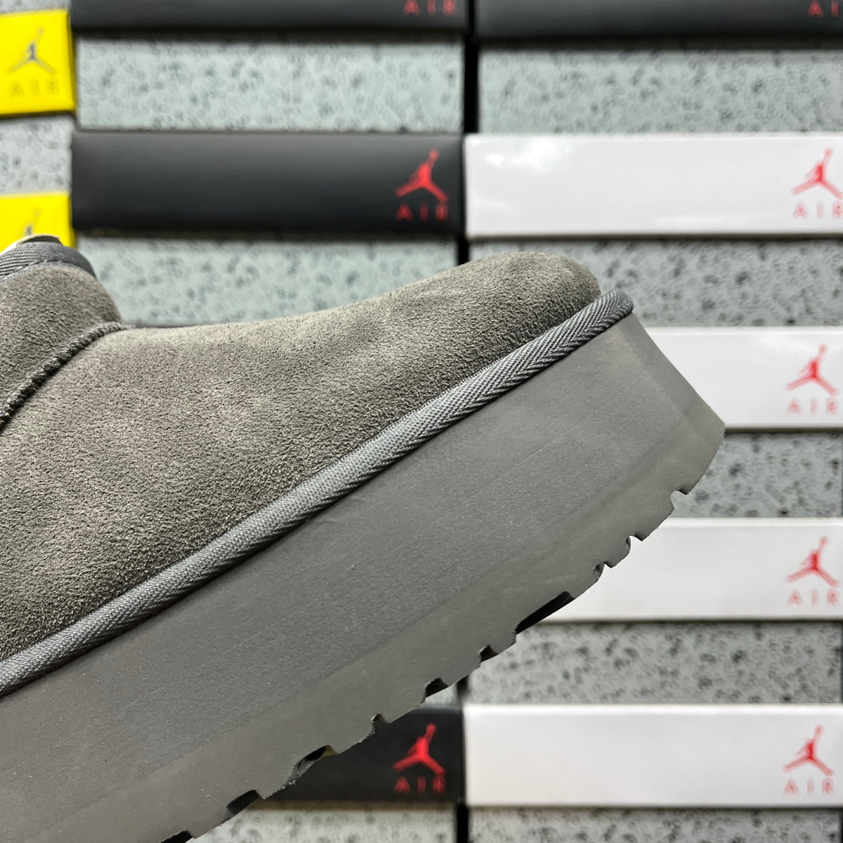 Heeled Snow Boots in Grey – 5cm Heel Winter Boots (EU Sizes 35–40)
