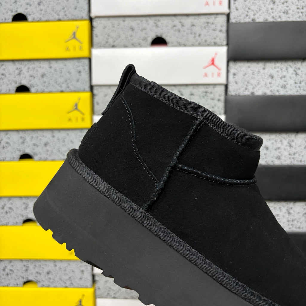 5cm Slide Slippers – Black (5092) | Sizes 35–40