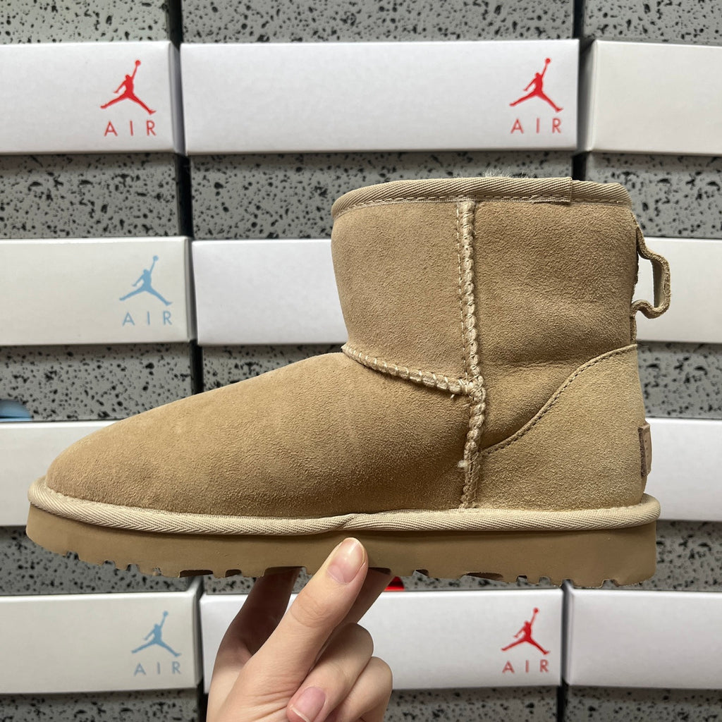 Mini Mid-Calf Snow Boots – Sand Sizes 35–44