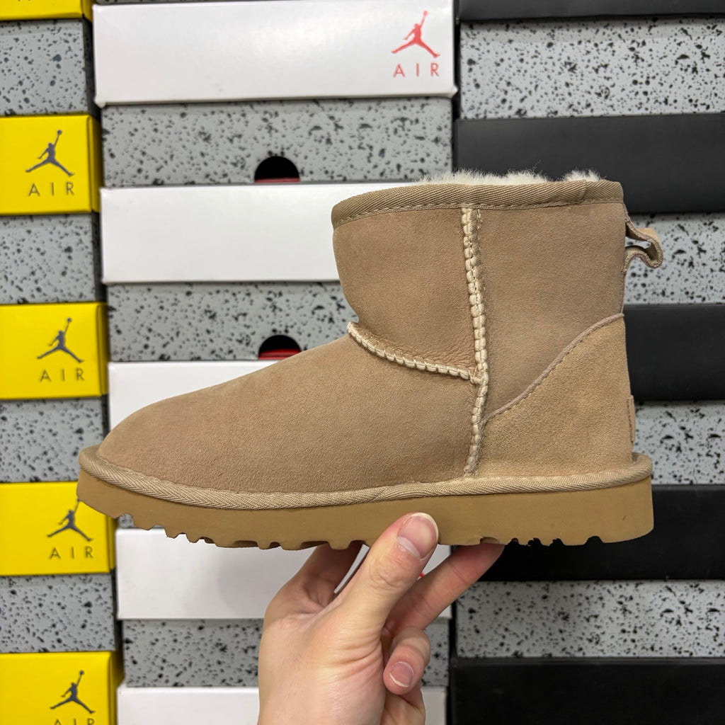 Mid-Calf Winter Boots – Sand (6222) | Sizes 35–44