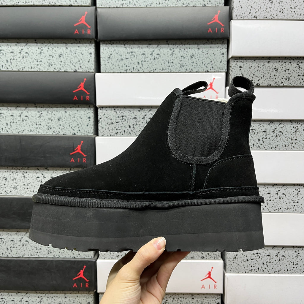 Snow Boots in Black – Sleek Winter Boots (EU Sizes 35–40)