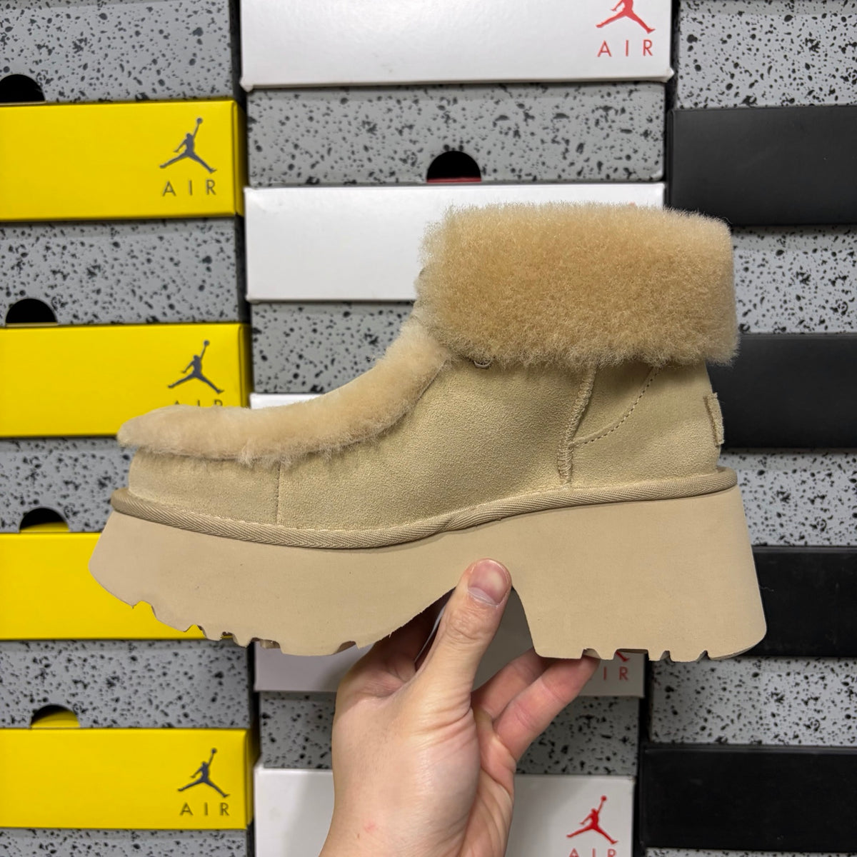 Esme Snow Boots in Sand – Cozy Winter Boots (EU Sizes 35–40)