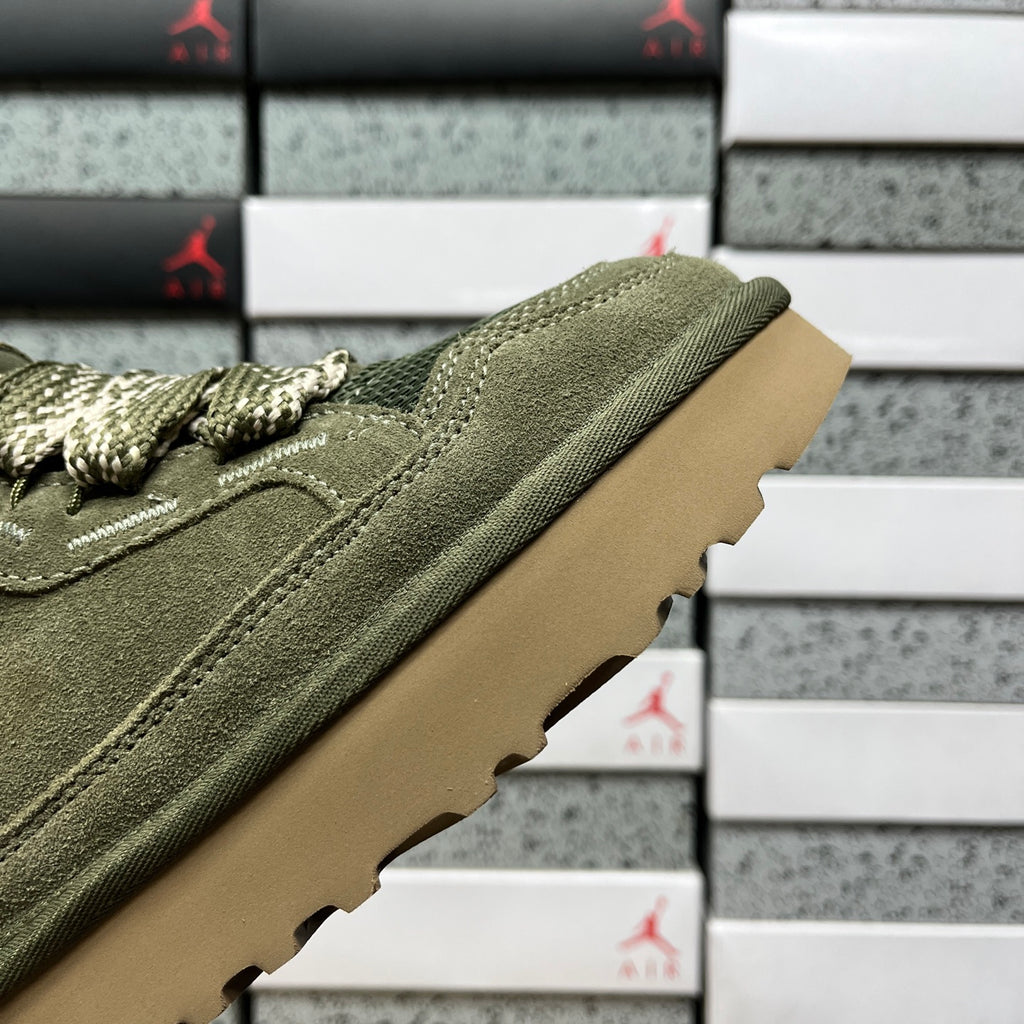 Snow Boots in Moss Green – Wide Size Range Winter Boots (EU Sizes 35–44)