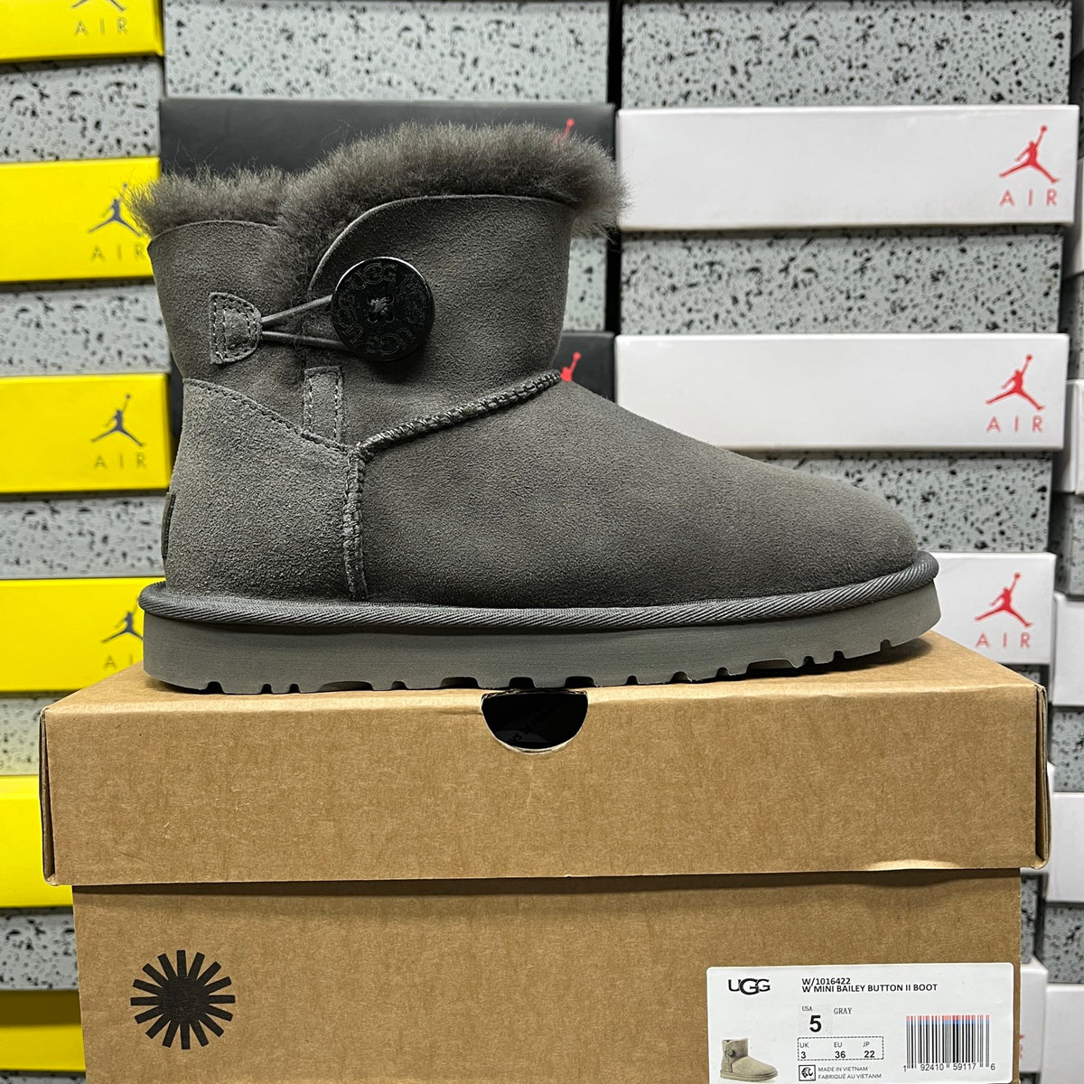 Snow Boots – Grey (1016422) | Sizes 35–40