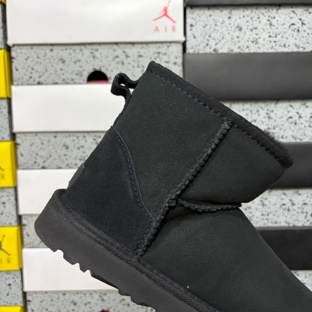 Mini Snow Boots in Black – Ankle Winter Boots (EU Sizes 35–44)