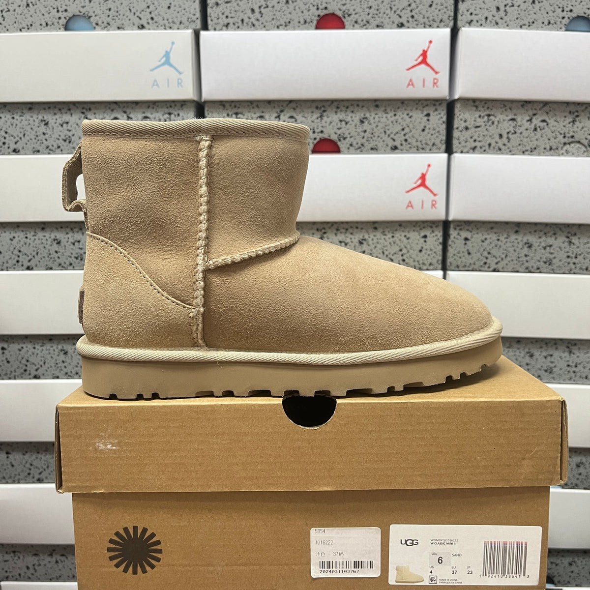Mini Mid-Calf Snow Boots – Sand Sizes 35–44