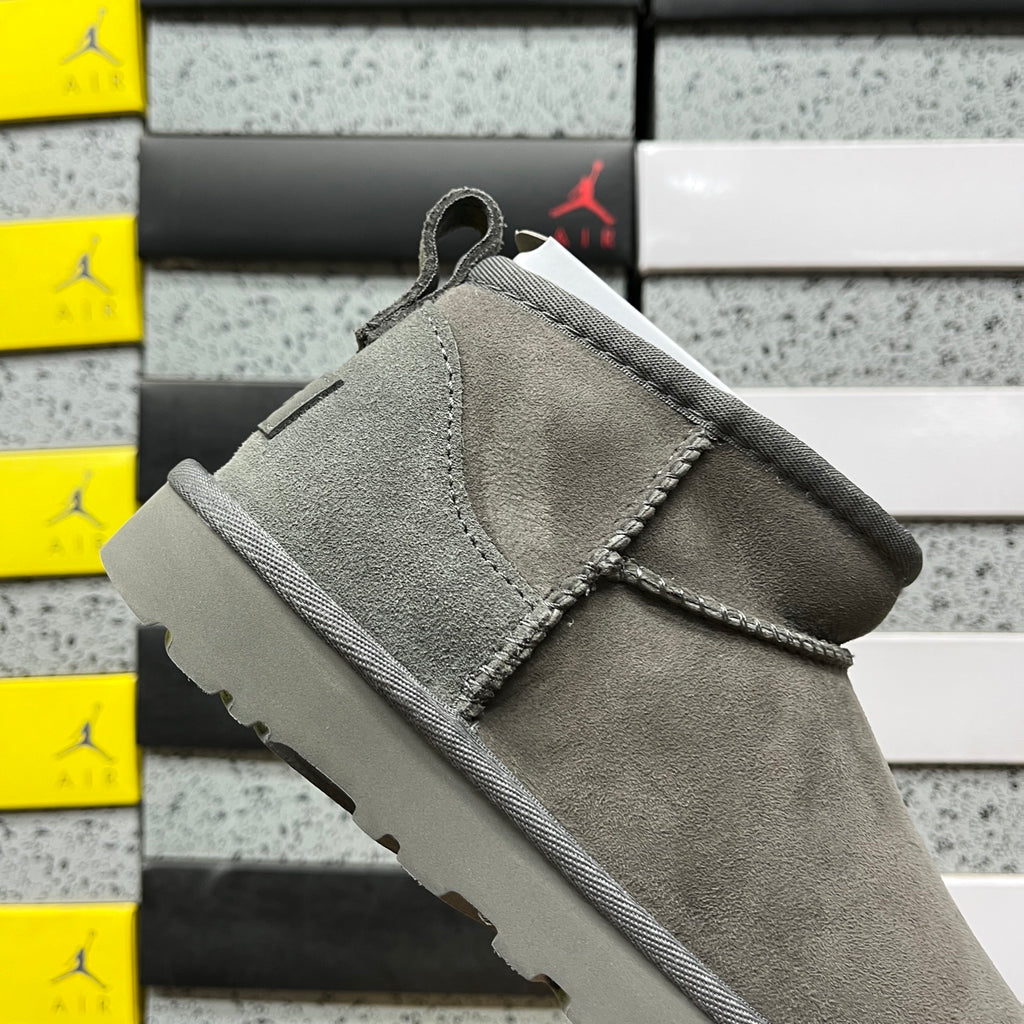 Snow Boots in Grey – Warm Winter Boots (EU Sizes 35–40)