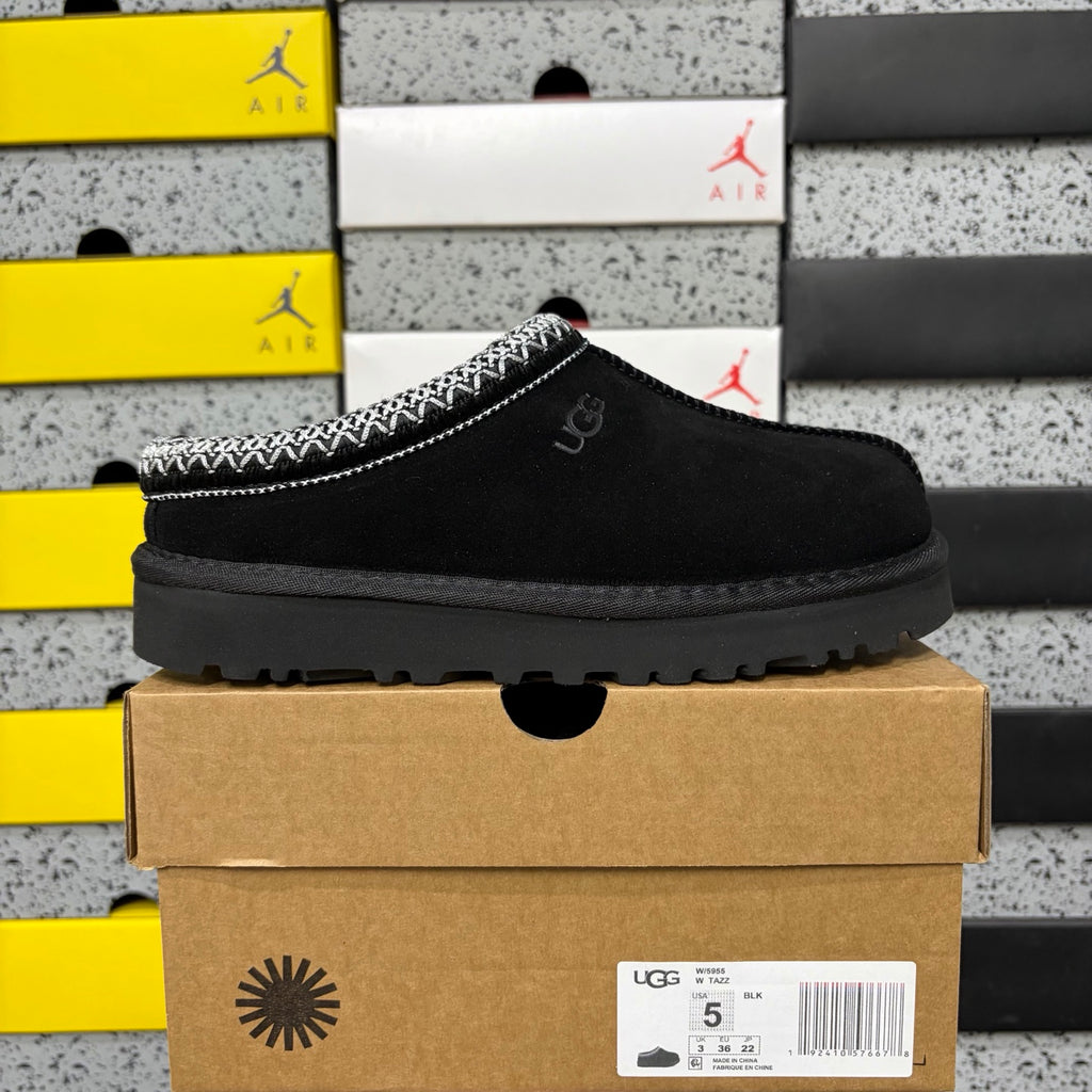 Tatz Folk-Style Snow Boots in Black – Flat Sole Winter Boots (EU Sizes 35–44)