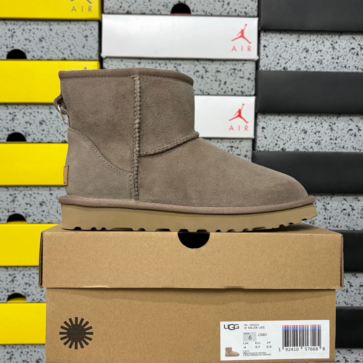 Mini Mid-Calf Snow Boots – Brown Sizes 35–44