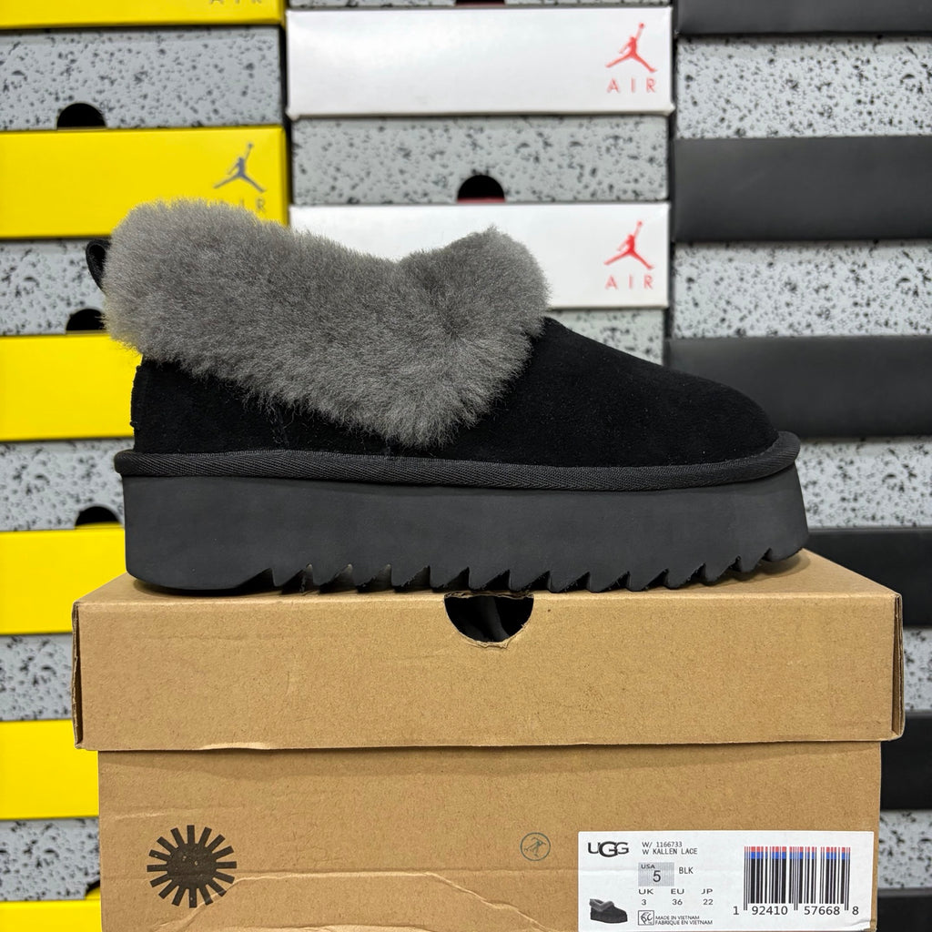Grand Celebration Platform Snow Boots in Black – Chunky Sole Winter Boots (EU Sizes 35–40)