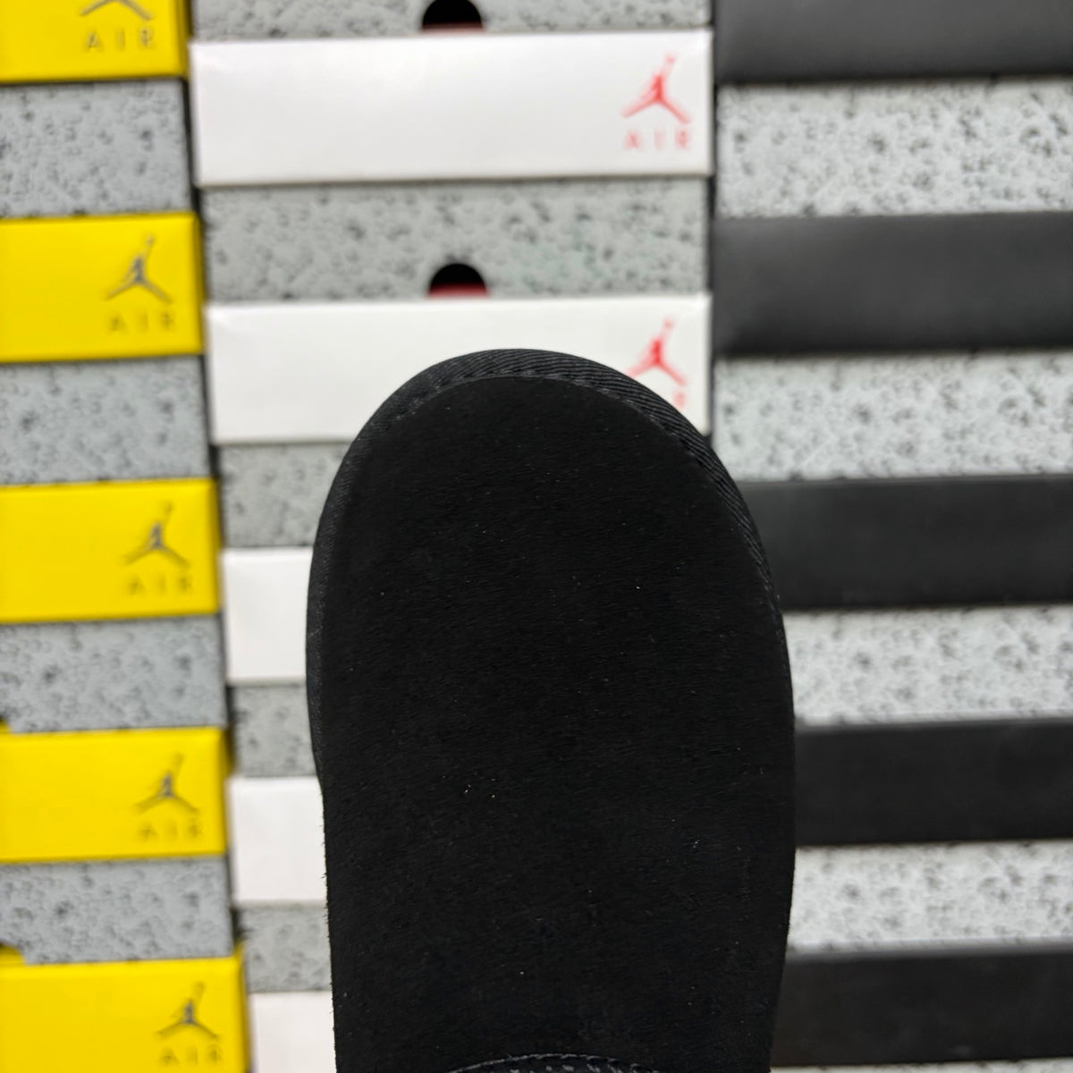 5cm Slide Slippers – Black (5092) | Sizes 35–40