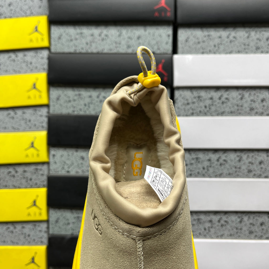 Snow Boots in Yellow – Wide Size Range Winter Boots (EU Sizes 35–45)