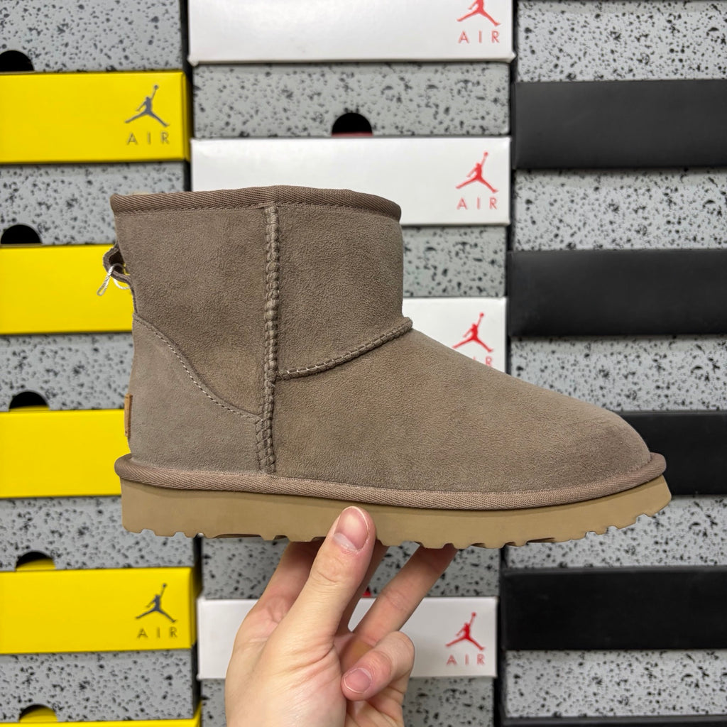 Mini Mid-Calf Snow Boots – Brown Sizes 35–44