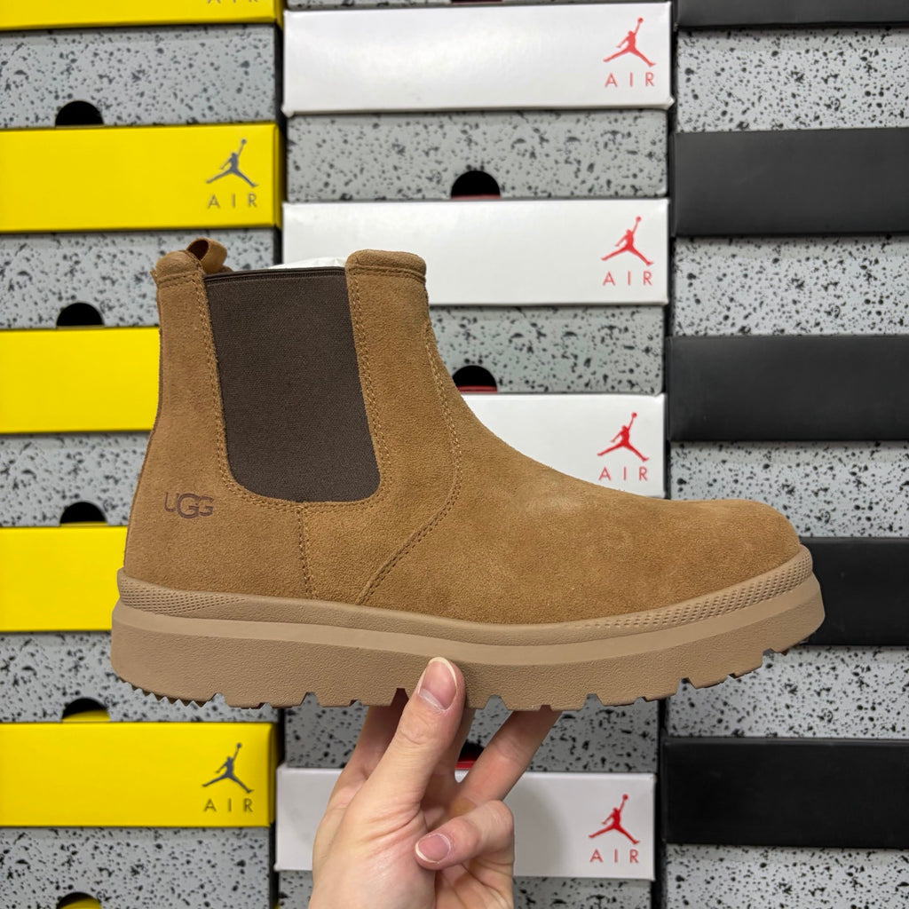 Burly Chelsea Snow Boots in Chestnut – Winter Chelsea Boots (EU Sizes 39–44)
