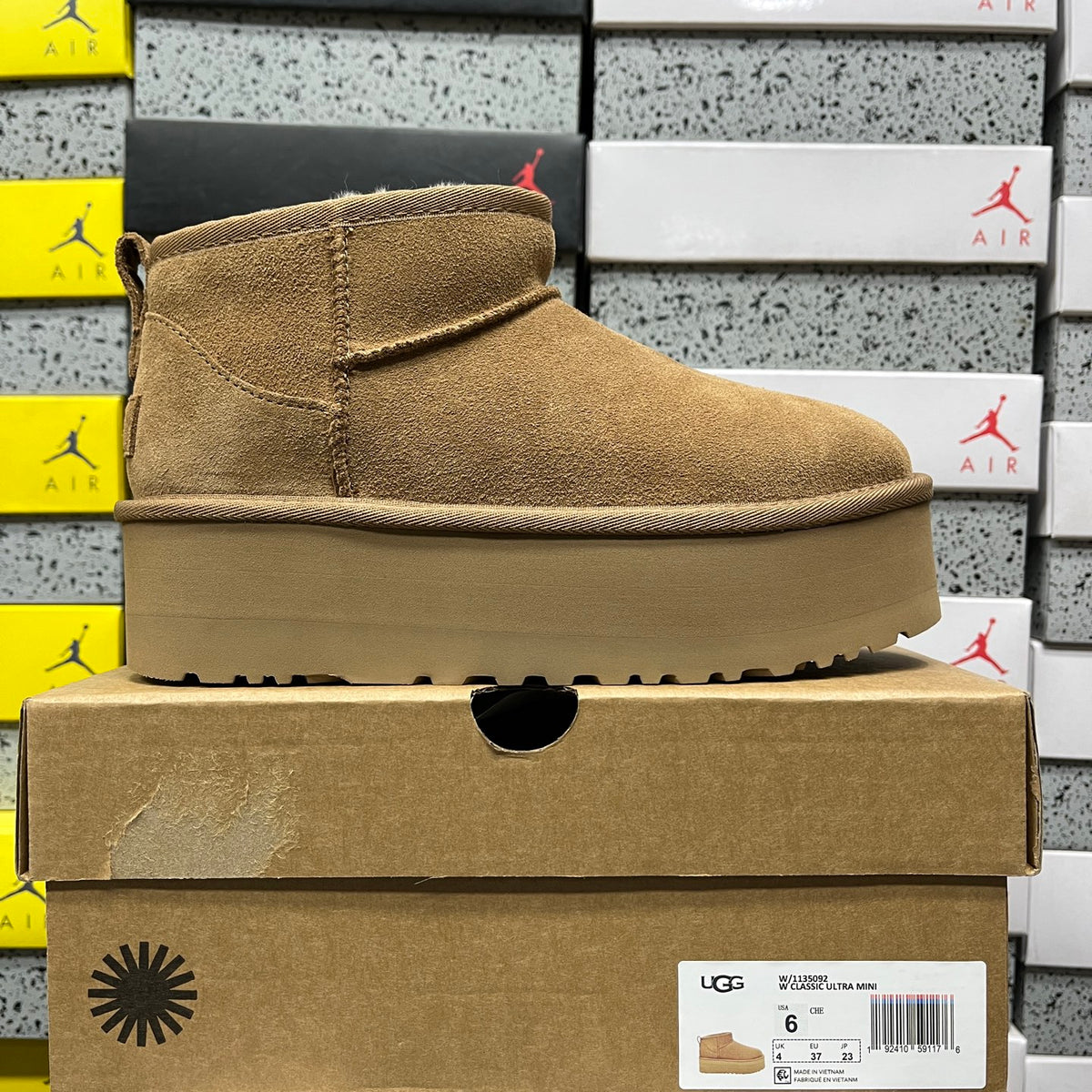 Heeled Snow Boots in Chestnut – 5cm Heel Winter Boots (EU Sizes 35–40)