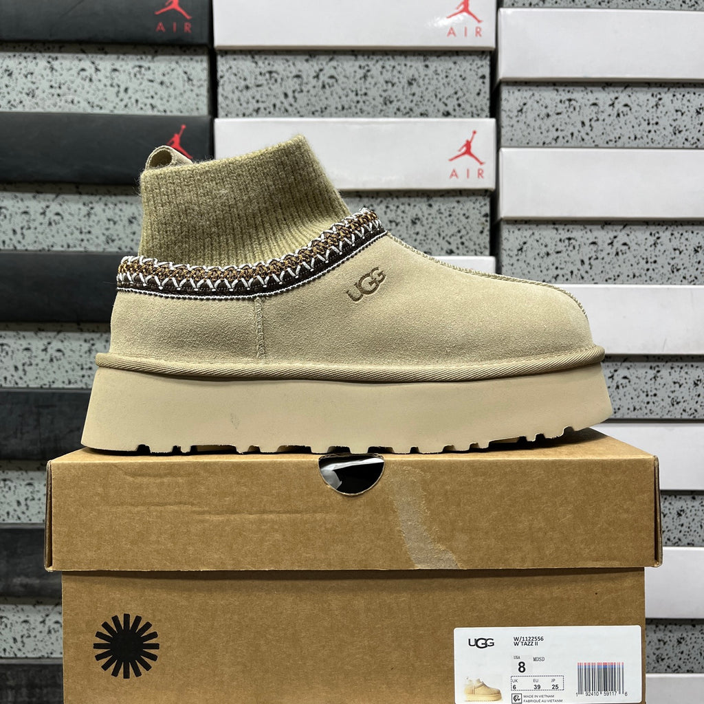 Snow Boots in Mustard Yellow – Warm Winter Boots (EU Sizes 35–41)