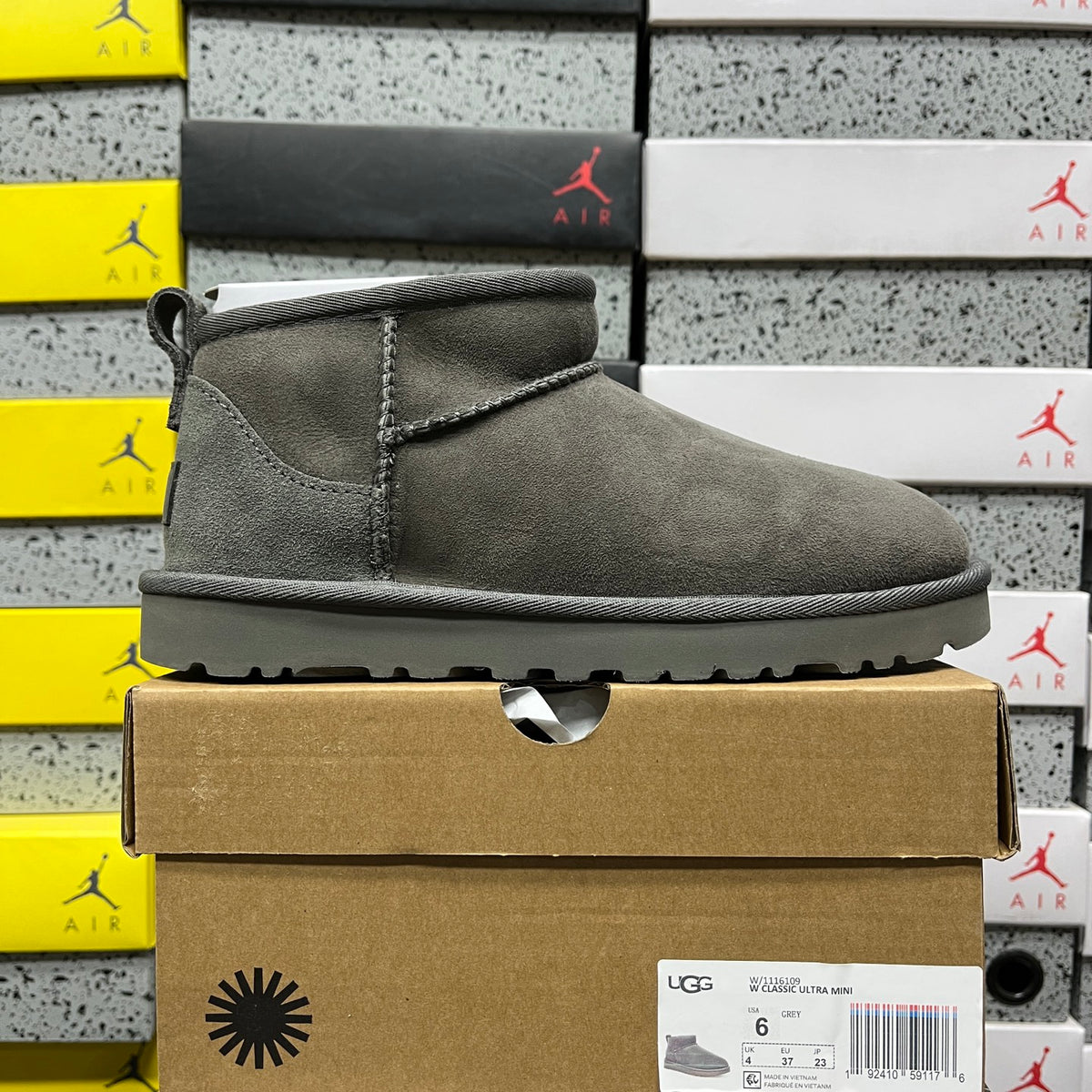 Snow Boots in Grey – Warm Winter Boots (EU Sizes 35–40)