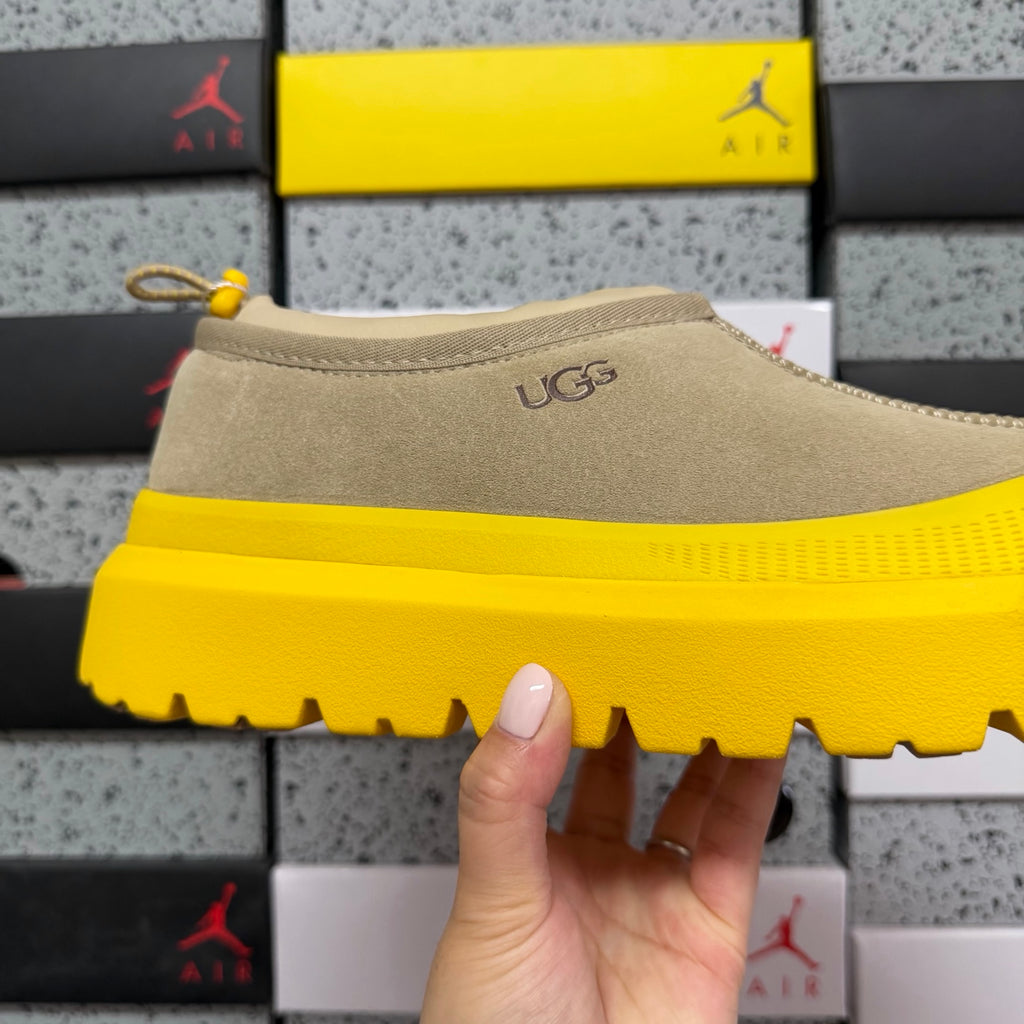 Tasman Low-Cut Snow Boots in Yellow – Shearling-Style Winter Boots (EU Sizes 39–44)
