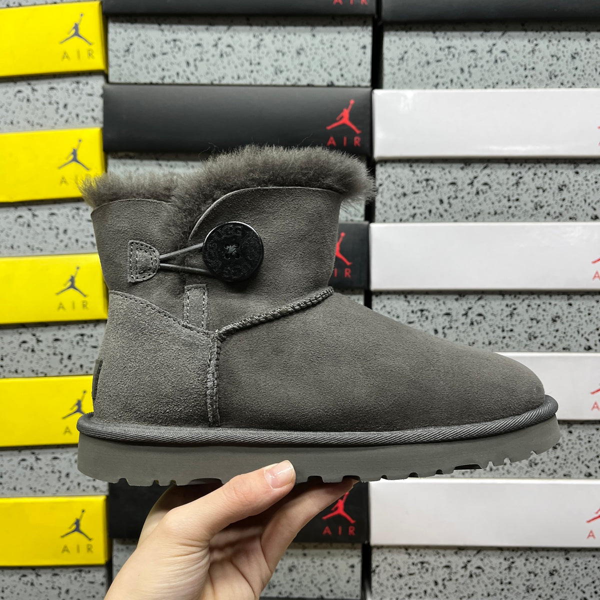 Snow Boots – Grey (1016422) | Sizes 35–40