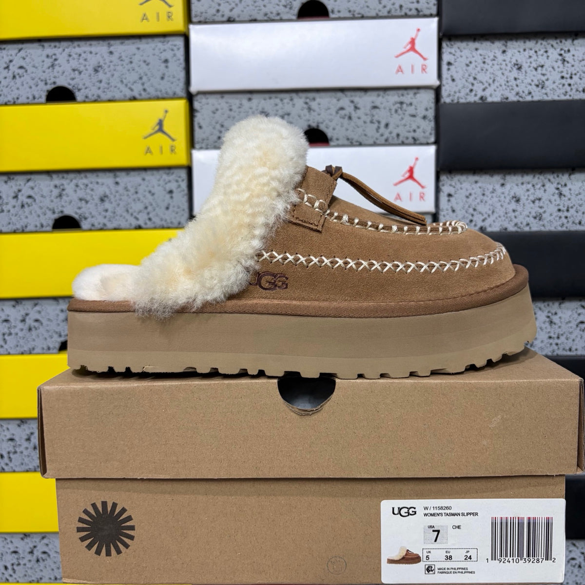Alpine Slip-On Snow Boots in Chestnut – Cozy Winter Mules (EU Sizes 35–40)