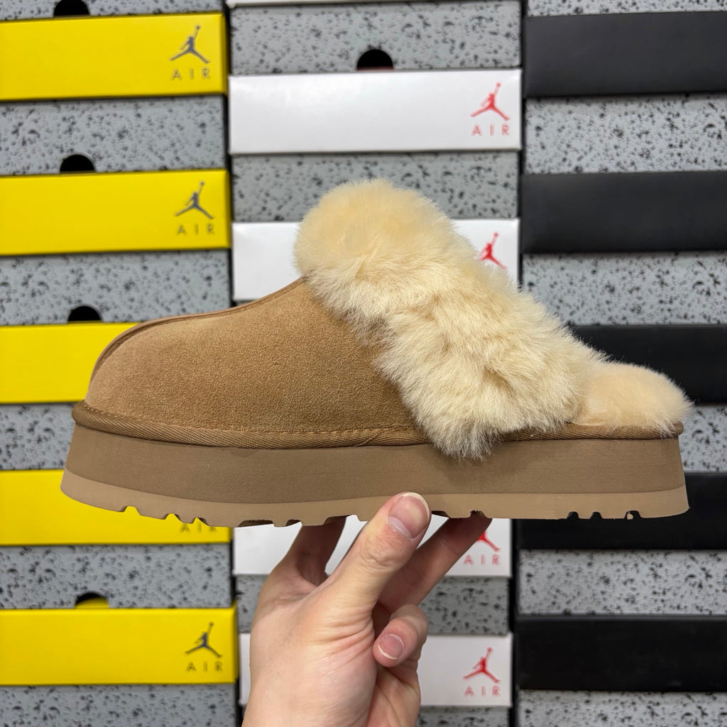 3cm Star Slide Slippers – Chestnut (2550) | Sizes 35–40