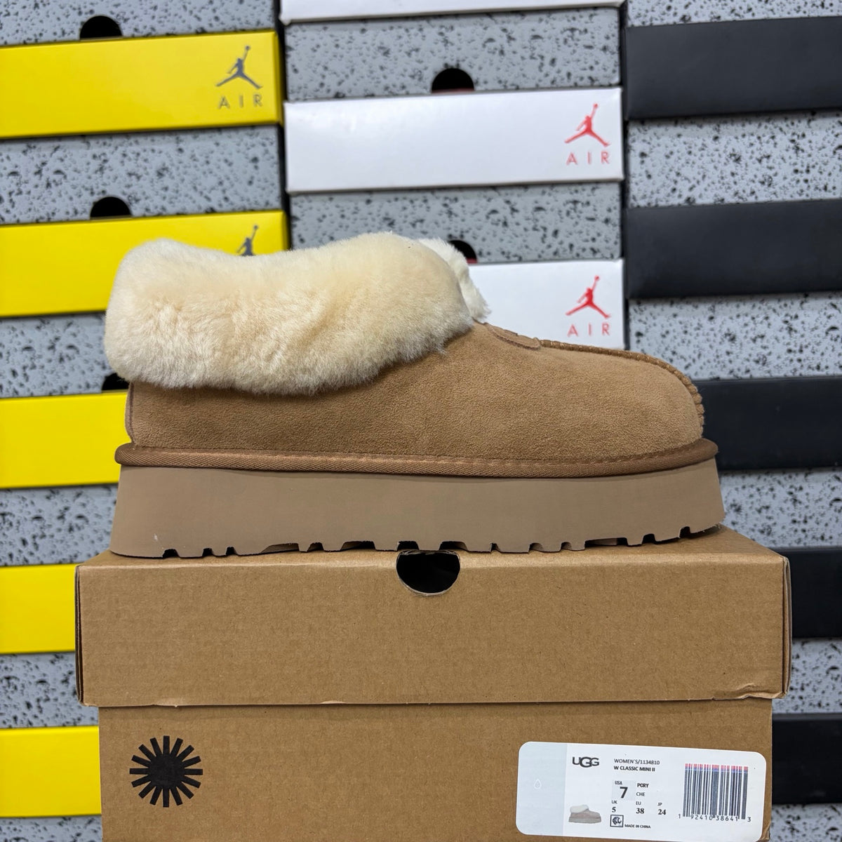 Taztec Snow Boots in Chestnut – Flat Sole Winter Boots (EU Sizes 35–40)