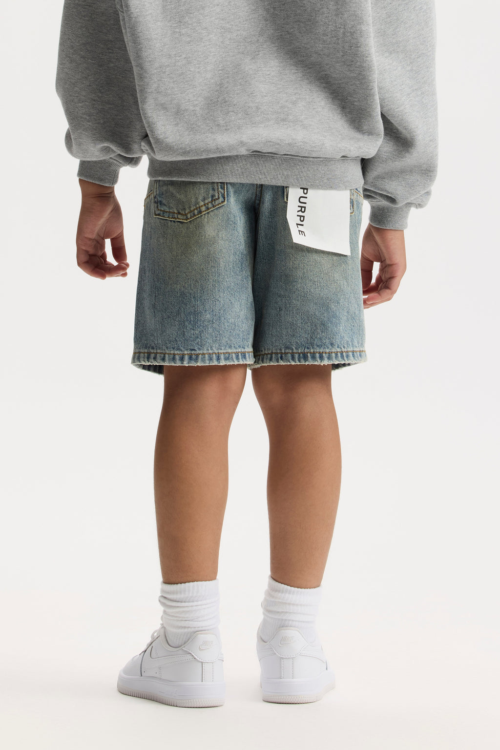 Kids' Faros Rip Patched Shorts