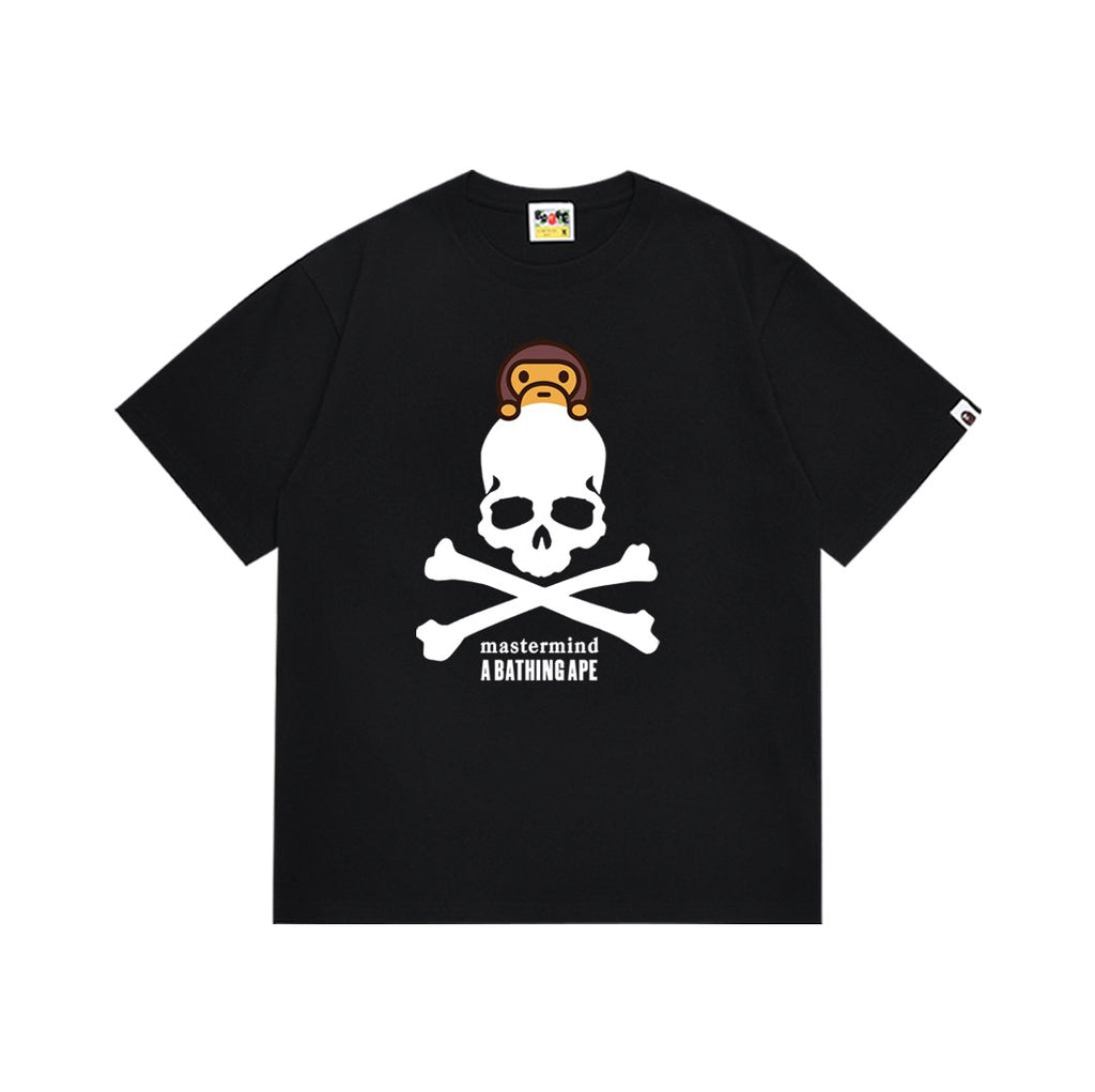 BAPE Skull Crossbones Graphic T-Shirt