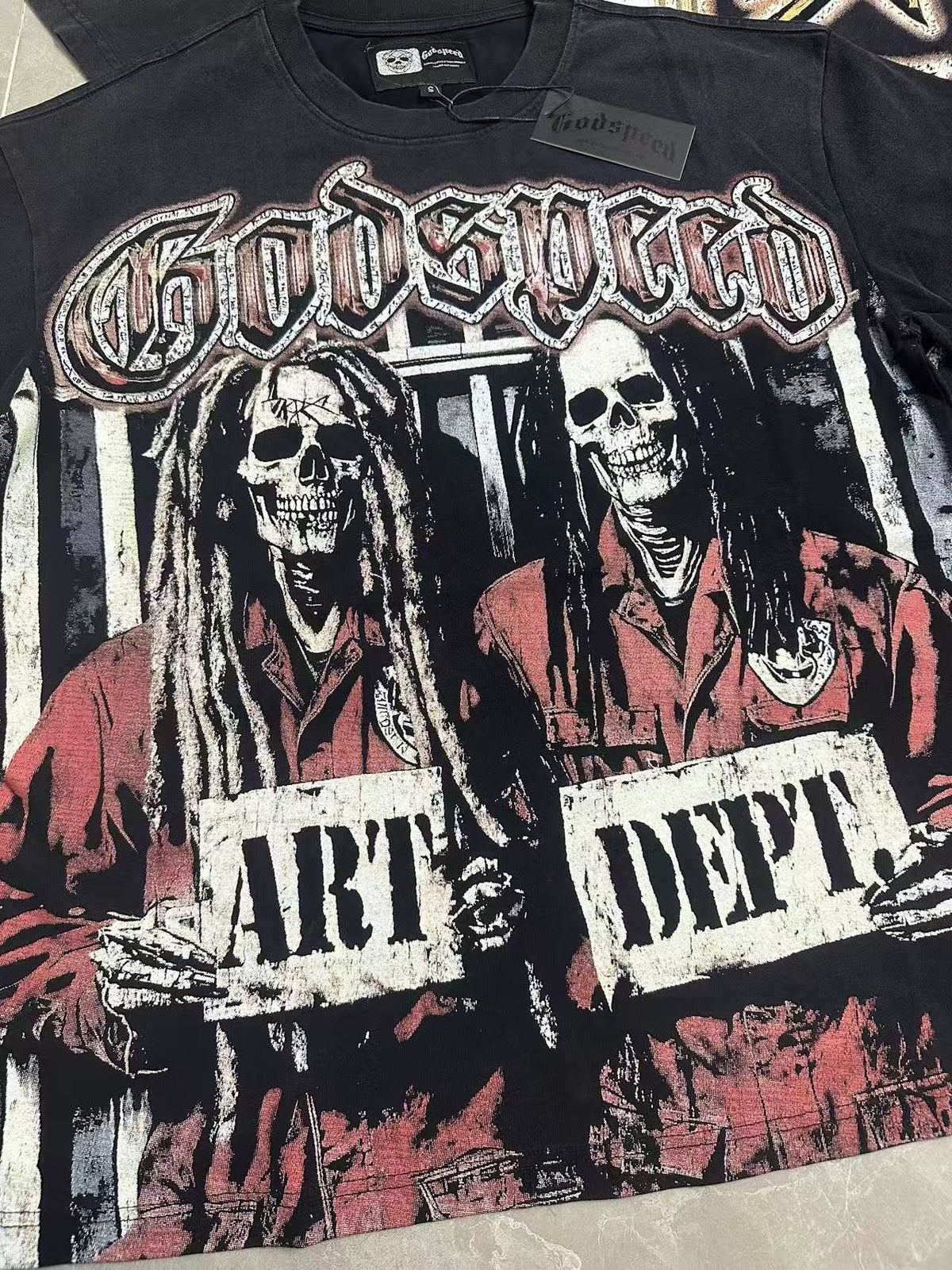 Godspeed Washed Rock Graphic T-Shirt
